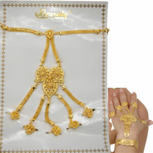1225 - 5 Finger Slave Bracelet - Gold