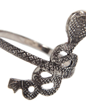 1234 - Armband - Large Cobra-Silver