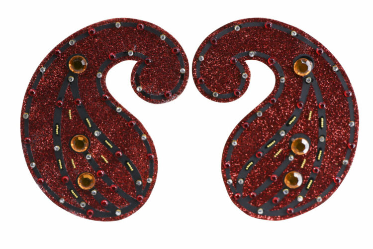 1265 - Decorative Pasties - Leaf Swirl - Image 2