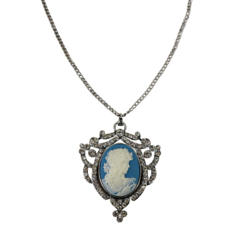 13629 - Vintage Cameo Necklace - Image 2