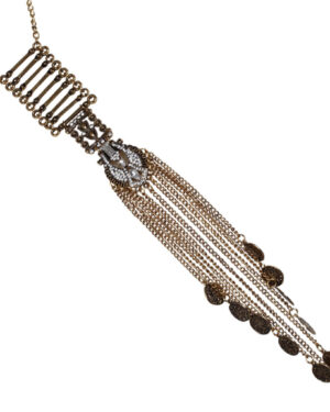 15122 - AG Boho Coin Drop Long Neck CR