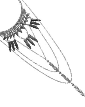 15296 - R Rectangle Stone Neck HE