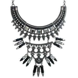 15361 - Bn Baquette stone neck jt