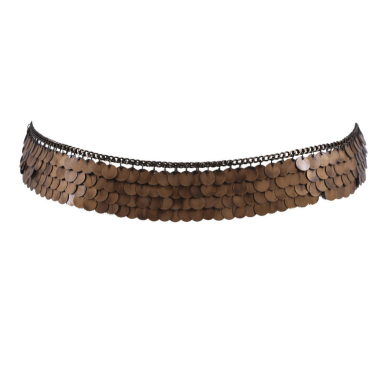 8438 - Belt - Round flat coins - Image 2