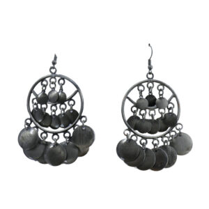 8443 - EarRing - Dome round coins