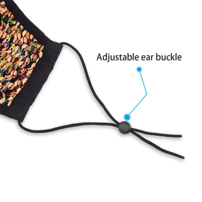 106359 - reversible sequin face mask with filter - multi - Image 8