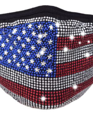 106365 - Star and Stripes face mask