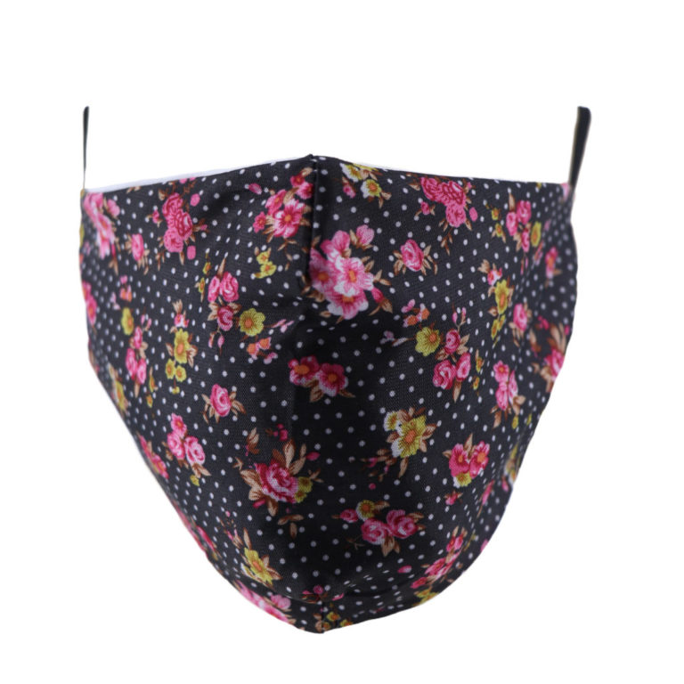 106439 - Floral print Mask - Image 2