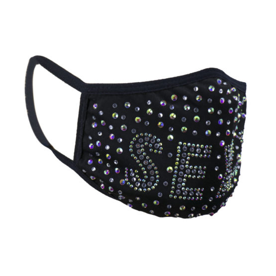 106323 - rhinestone face mask - Sexy - Image 2