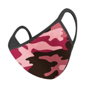 106413 - facemask - pink camouflage