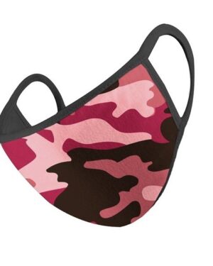 106413 - facemask - pink camouflage