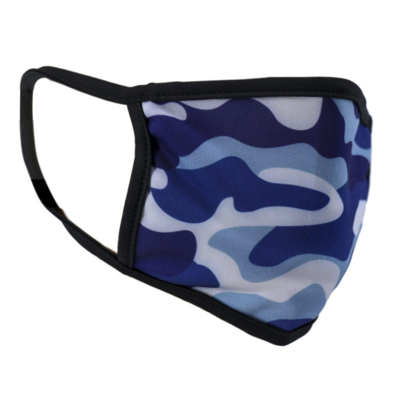 106415 - facemask - blue camouflage - Image 2