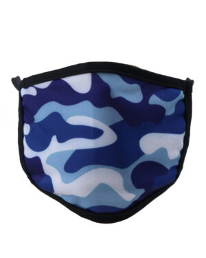 106415 - facemask - blue camouflage