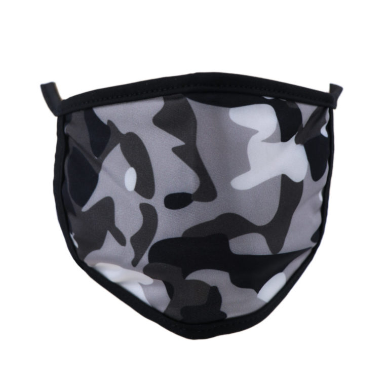 106416 - facemask - Gray camouflage - Image 2
