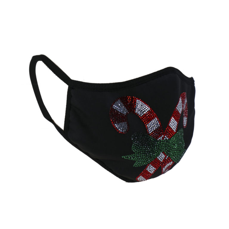 106379 - face mask - candy canes - Image 2