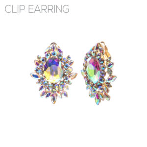 26176 - g ab big flower clip on ear