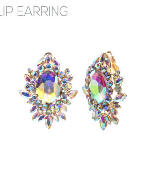 26176 - g ab big flower clip on ear