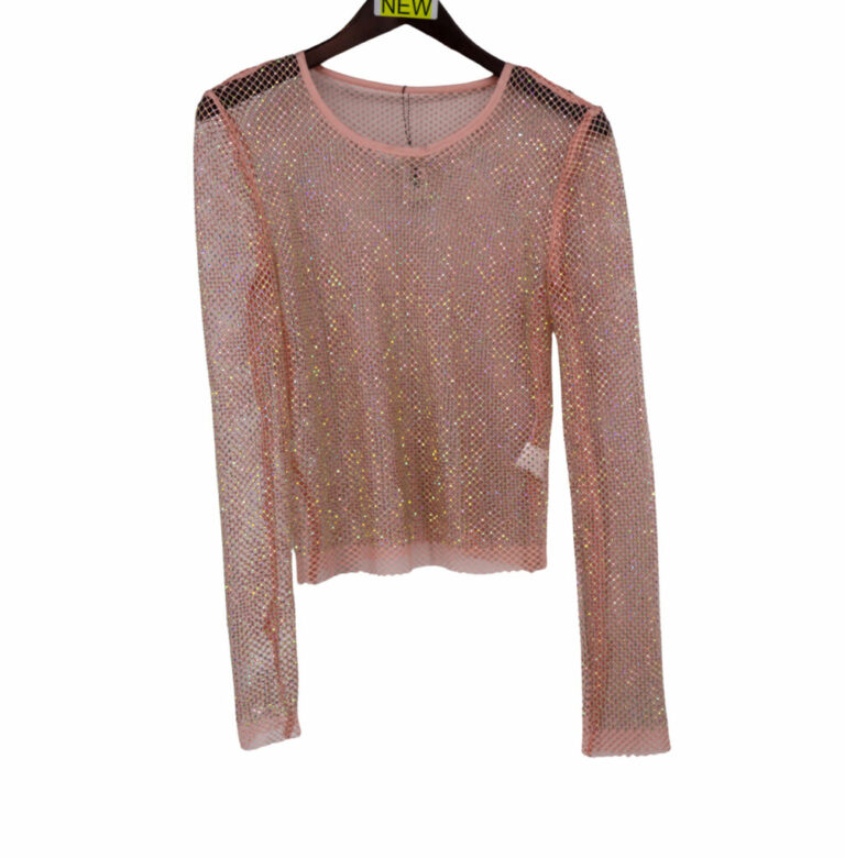 8429 - Crochet Rhinestone Top - Full Sleeve - Image 21