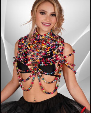 14605 - Pearl chunky bodychain