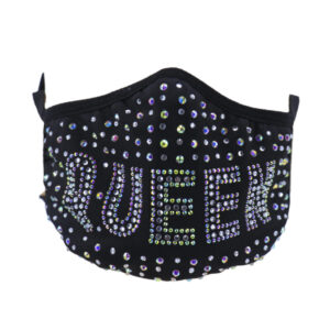 106322 - rhinestone face mask - Queen