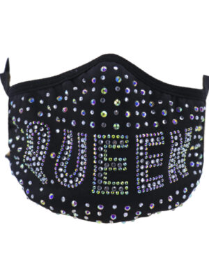 106322 - rhinestone face mask - Queen