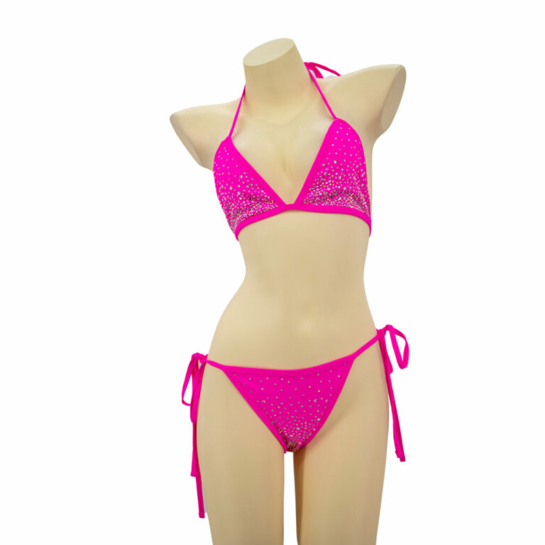 14419 - rhinestones bikini set - starburst - Image 5