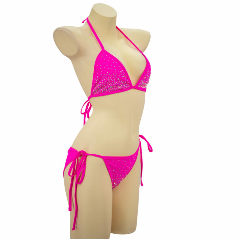 14419 - rhinestones bikini set - starburst - Image 6