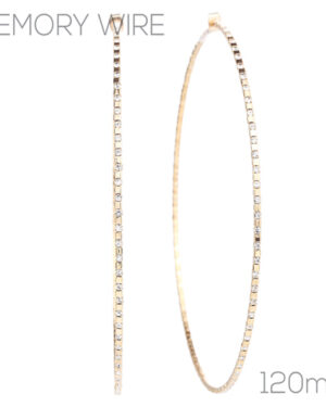 25658-120 - Alternate Stone Hoops - 120mm