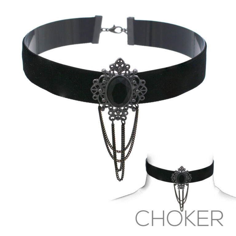 15715 - ag Velvet Oval Center Choker - Image 2