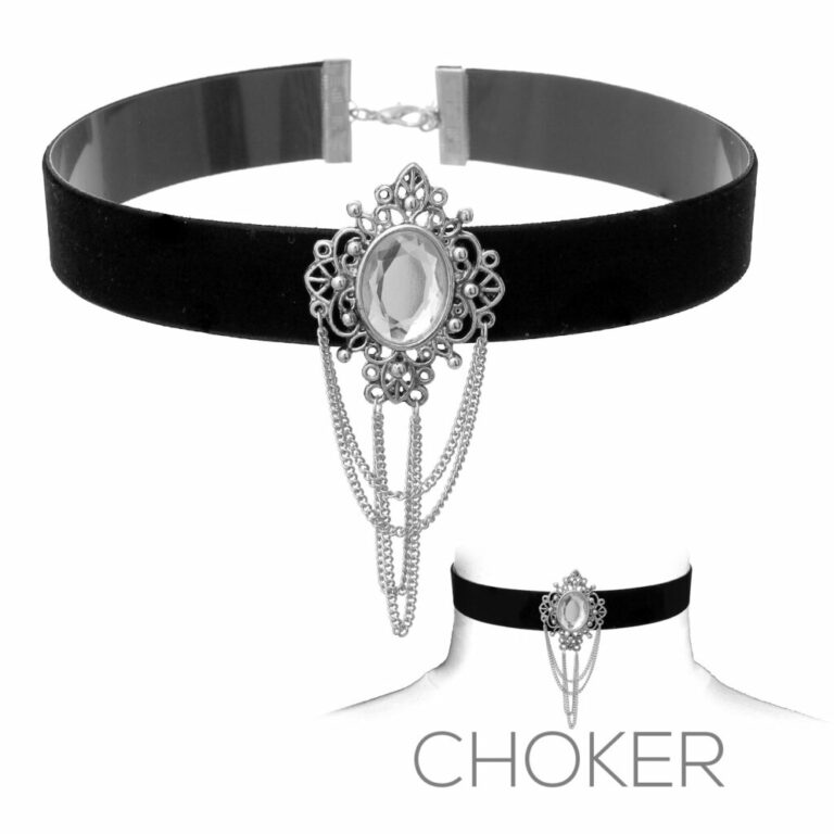 15715 - ag Velvet Oval Center Choker - Image 3