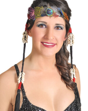 1979 - Feather Head pc with Kauri shell Tassels