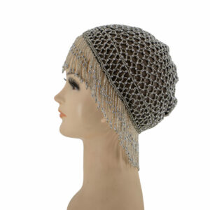 2029 - Beaded Cap - Short Fringes