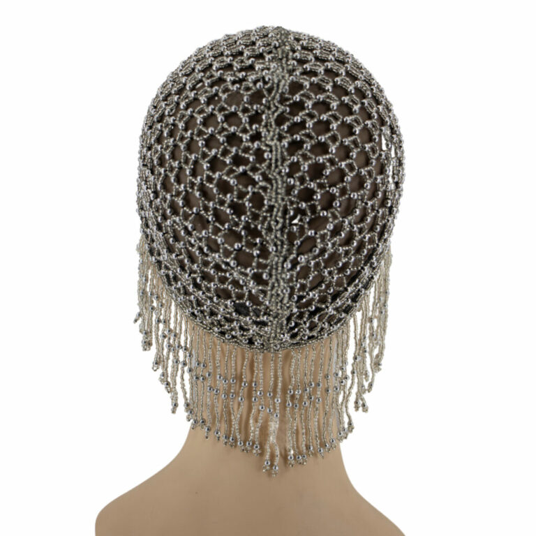 2029 - Beaded Cap - Short Fringes - Image 16