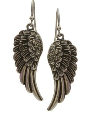 21612 - Wings Earrings - Silver