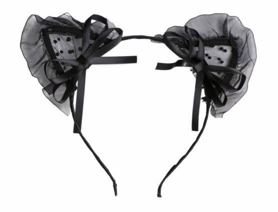 71227 - cat headband with lace - Image 5