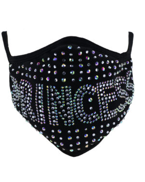 106329 - rhinestone face mask - Princess
