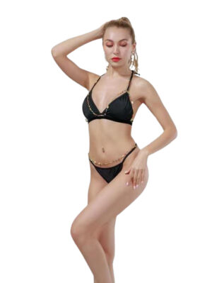 14436 - Rave bra chain and Belly chain set