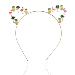 71231 - tropical headband, gold