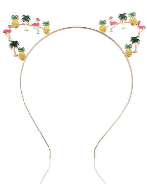 71231 - tropical headband, gold