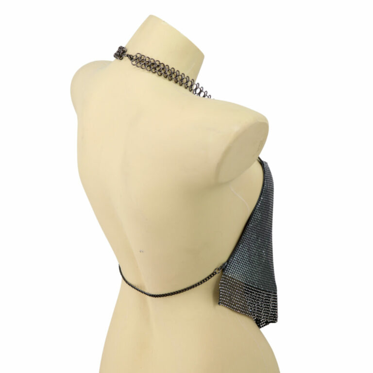 8468 - Rhinestone Halter Top - Image 10