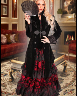 CT2001 - Vintage Gothic Swallow Tail Jacket