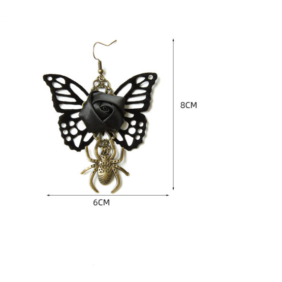 25779 - Earring - Butterfly and Spider - Image 3