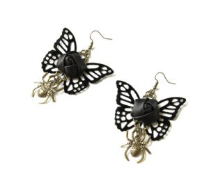 25779 - Earring - Butterfly and Spider