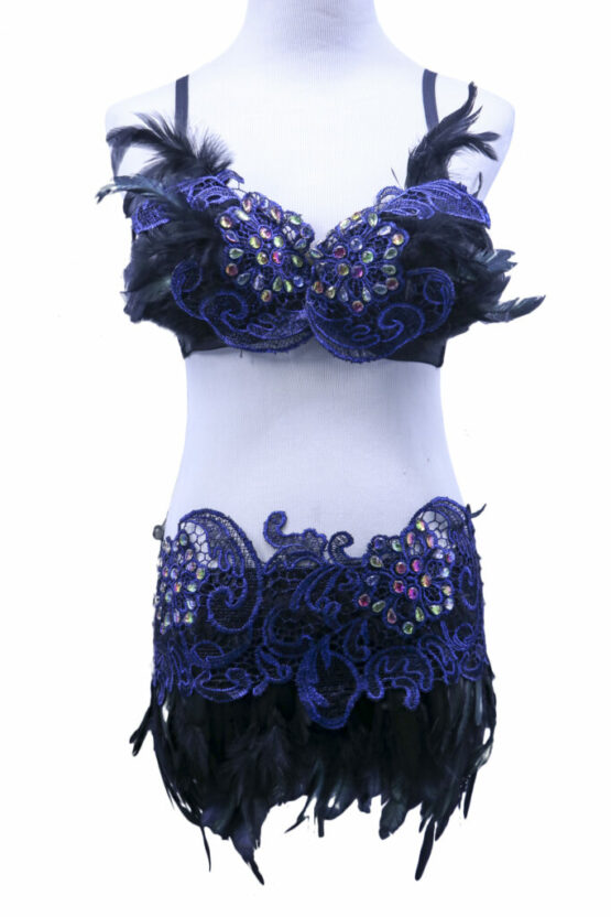 4262 - Feather Costume - BLU - Image 2