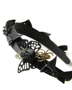 71241 - Headband - Butterfly, Bow and Spider