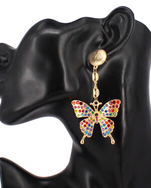 KE50658 - Earring multi  - Butterfly