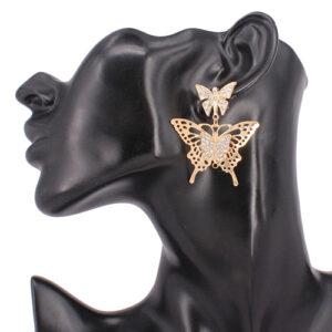 KE5121 - Earring gold  - Butterfly