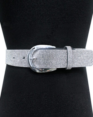 KM2069 - Rhinestone belt - Clear