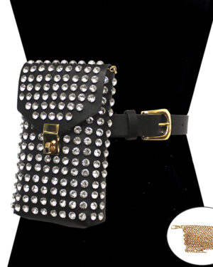 KM2779 - Belt / Cross body large stone