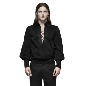 WY1160 - Gothic fire dragon long sleeve t-shirt